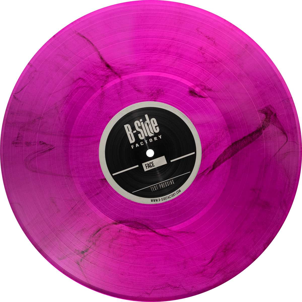 Vinyle violet marbré by B-Side Factory