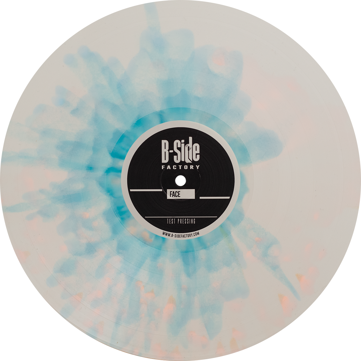 Vinyl Blanc Splatter 1