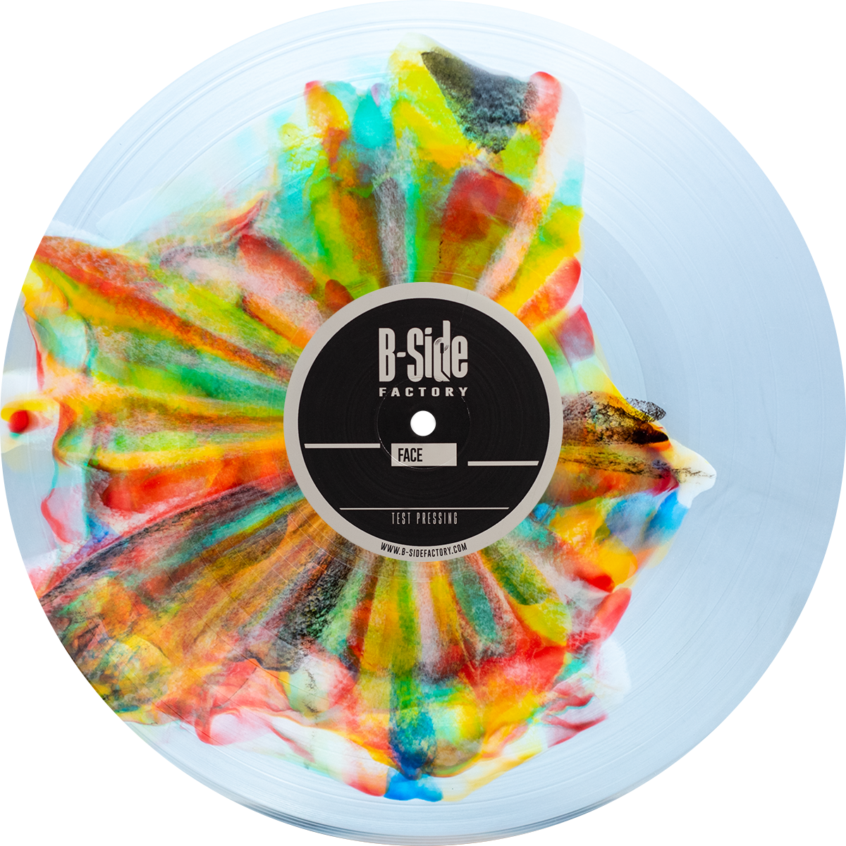 Vinyl Blanc Splatter 2