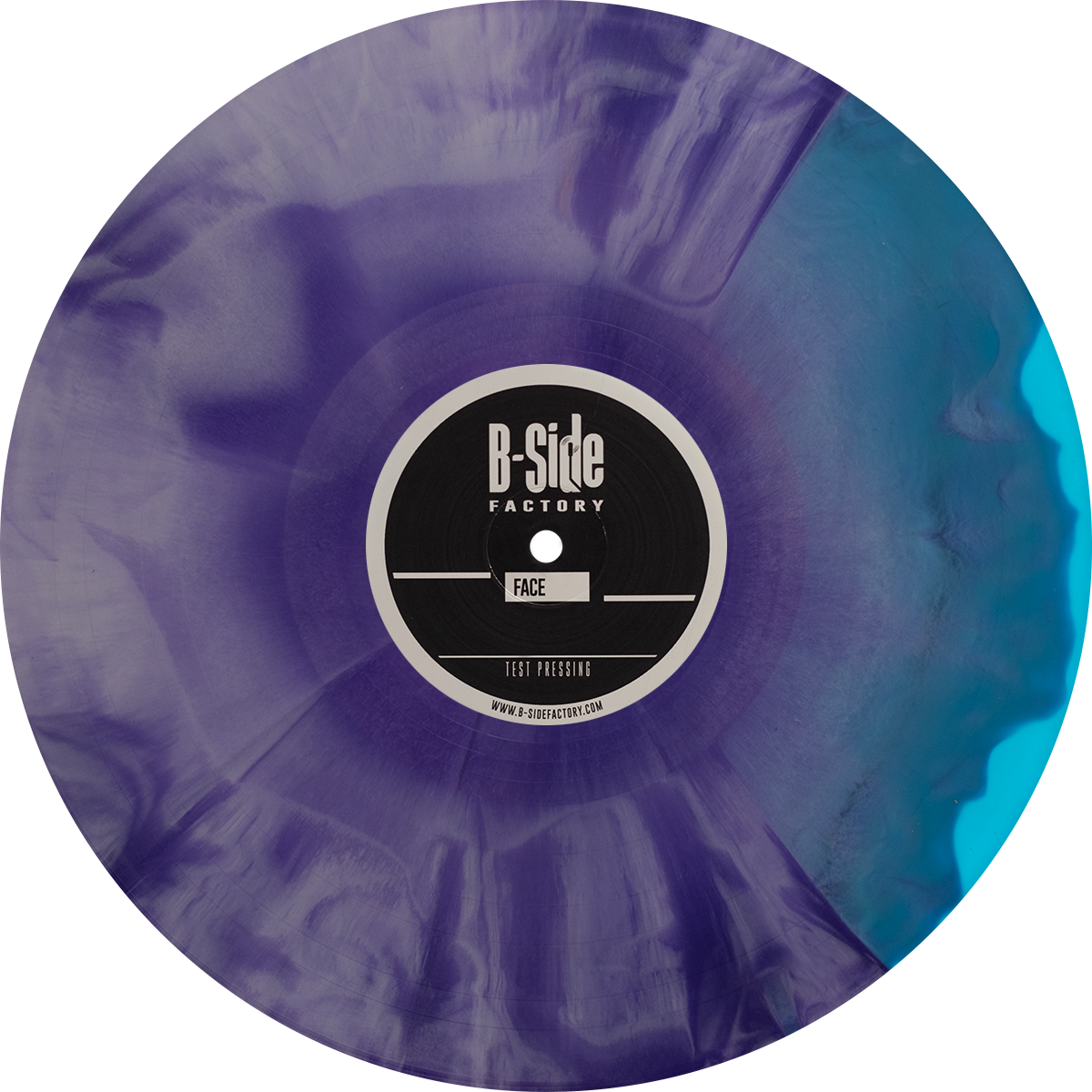 Vinyl Duo Violet Cyan 1