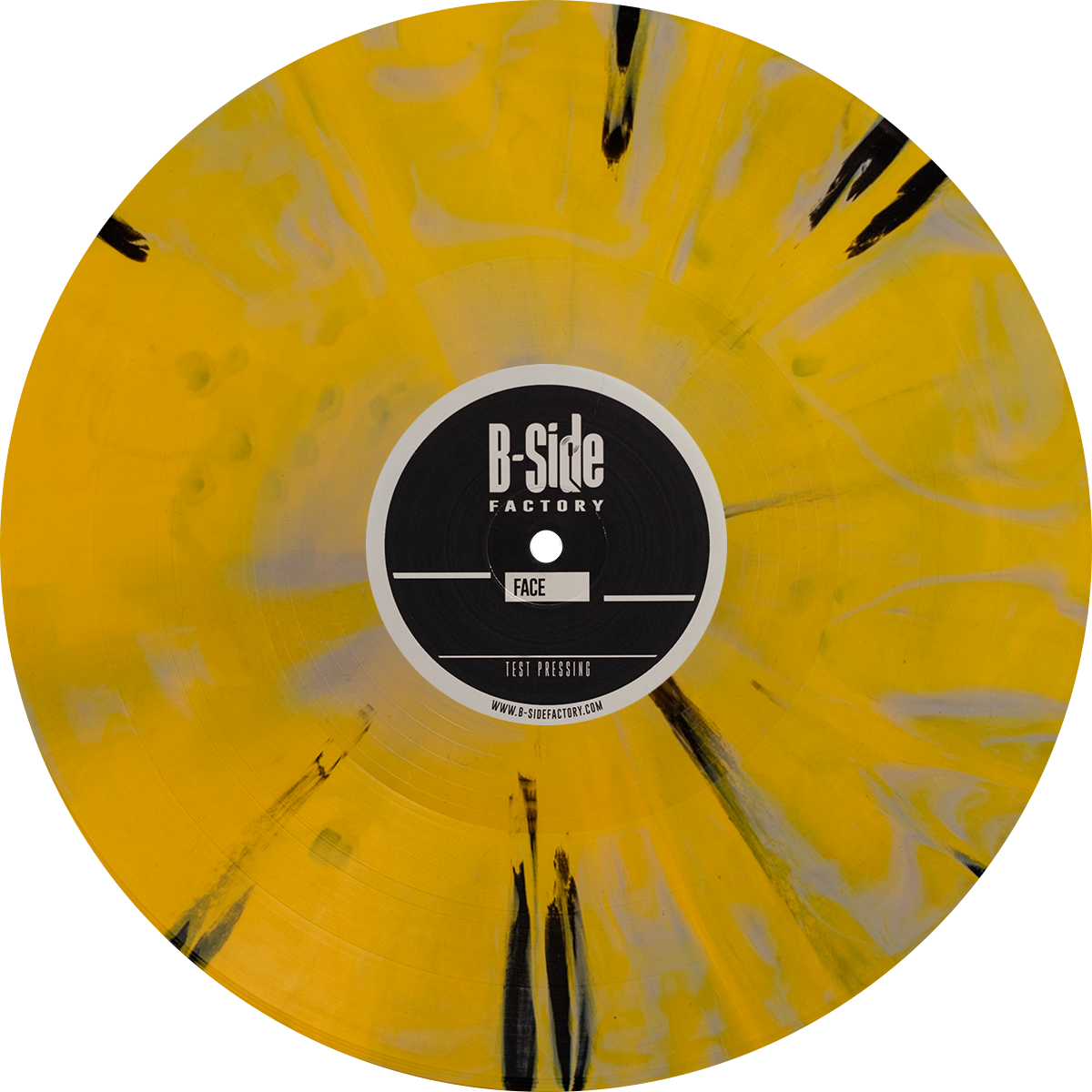 Vinyl Jaune Splatter 2