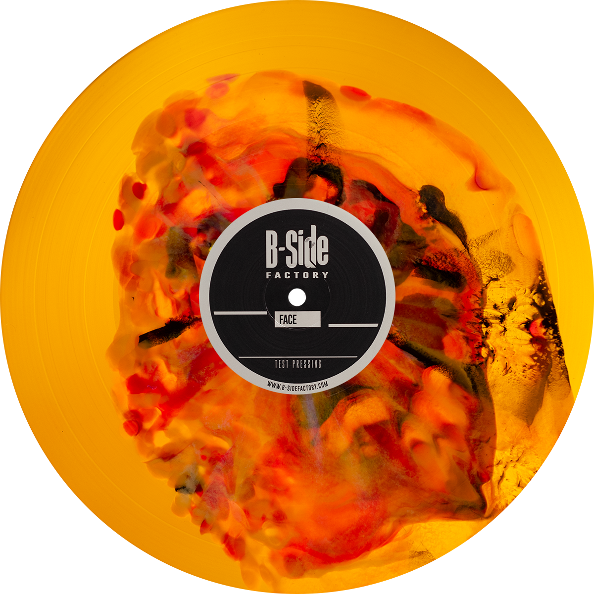 Vinyl Orange Splatter 2