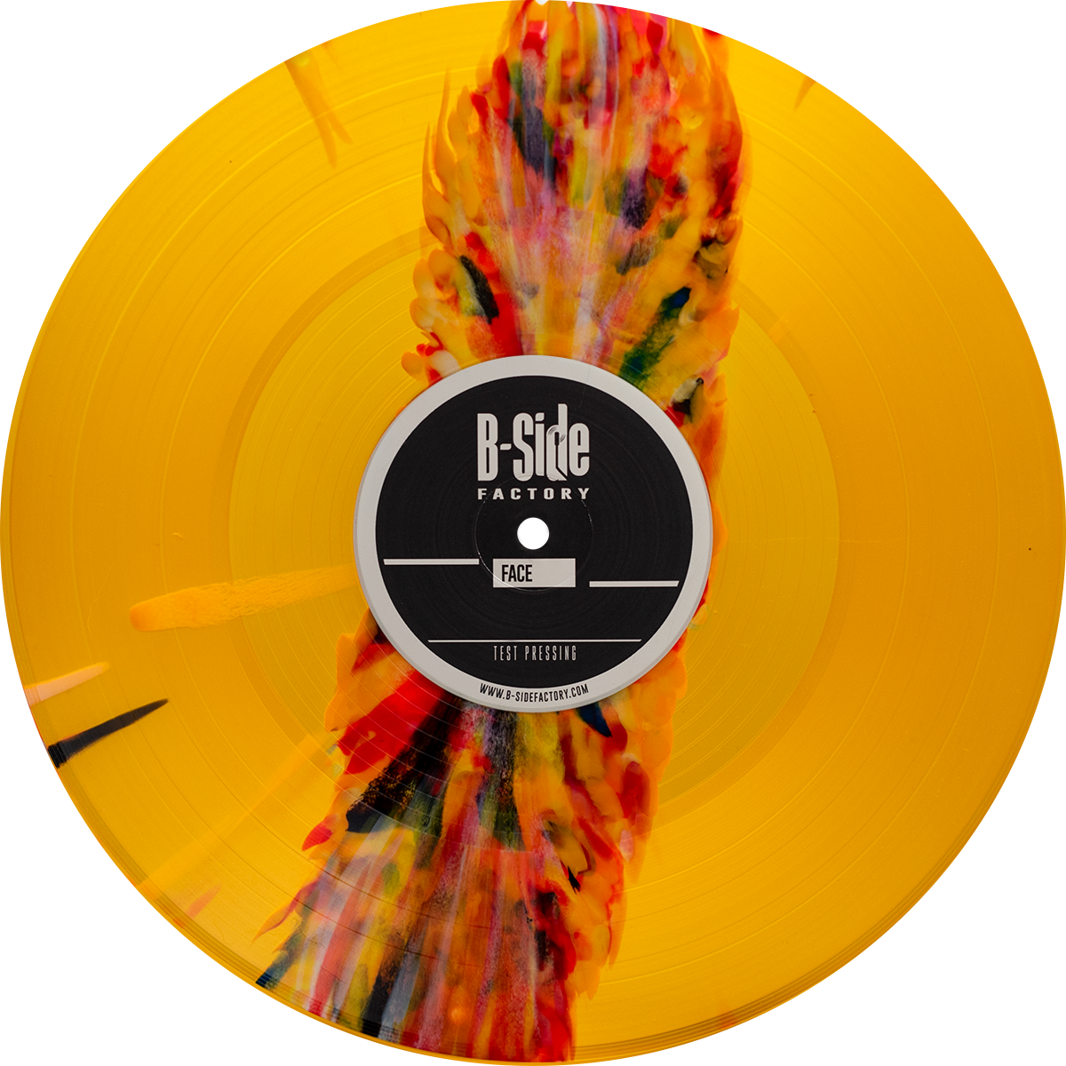 Vinyl Orange Splatter 4