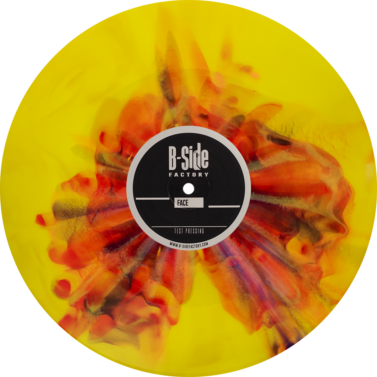 Vinyl Splatter Jaune 1