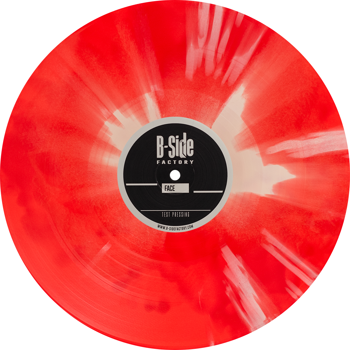 Vinyl Splatter Rouge Blanc 1